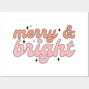 Merry and Bright Posters and Art